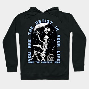 The Artist Skull Hoodie